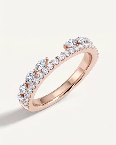 Ouvre Marquise Wrap Pavé Lab Band