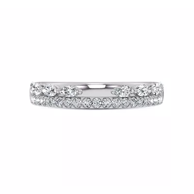 Ouvre Marquise Wrap Pavé Lab Band