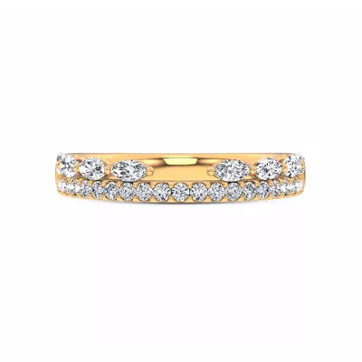 Ouvre Marquise Wrap Pavé Lab Band