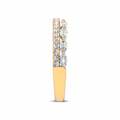 Ouvre Marquise Wrap Pavé Lab Band