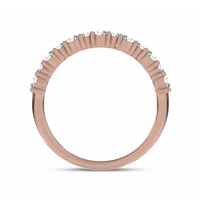 Scalloped Pavé Lab Diamond Band (0.50 ct. tw.)