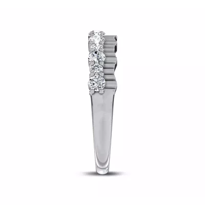 Scalloped Pavé Lab Diamond Band (0.50 ct. tw.)