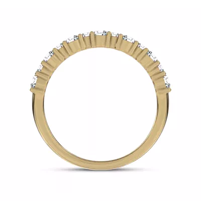 Scalloped Pavé Lab Diamond Band (0.50 ct. tw.)