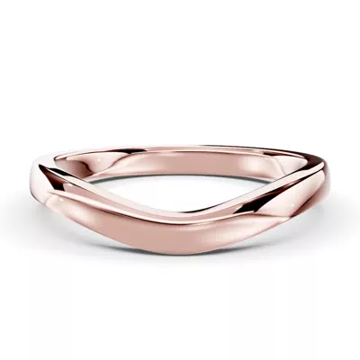 Boda Curved Wedding Band (2mm)