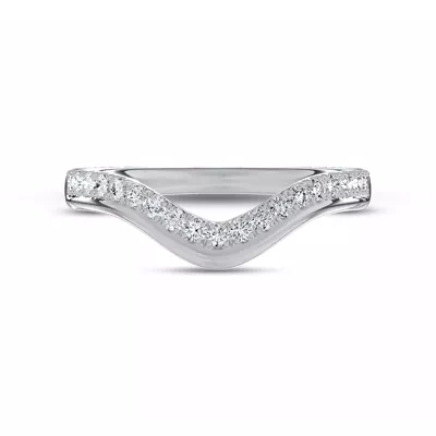 Wave Pavé Diamond Band