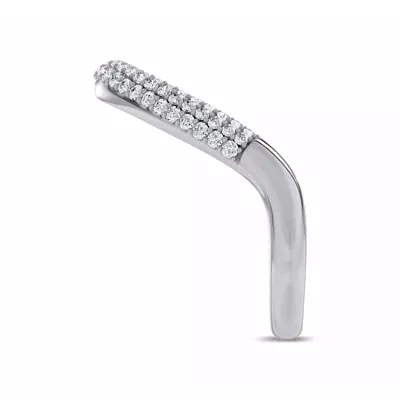 Arc Pavé Diamond Band