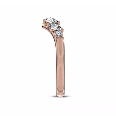 Cressa Curved Diamond Band