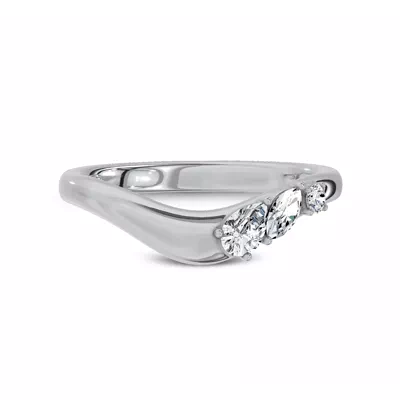 Cressa Curved Diamond Band