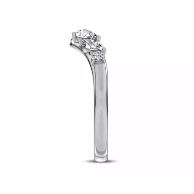 Cressa Curved Diamond Band