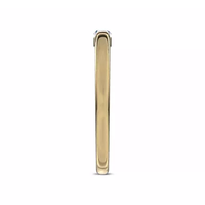 Floating Marquise Diamond Stackable Ring