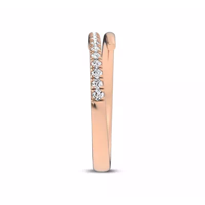Whisper Wrap Pavé Ring