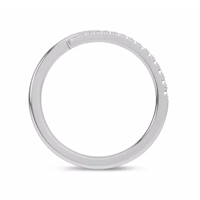 Whisper Wrap Pavé Ring
