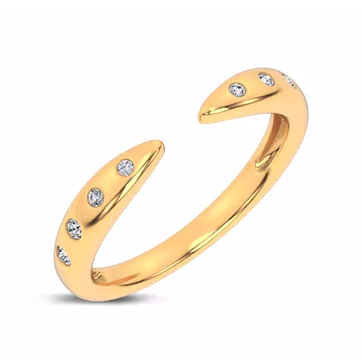 Lustra Open Diamond Band