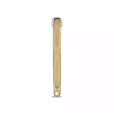 Floating Round Lab Diamond Stackable Ring