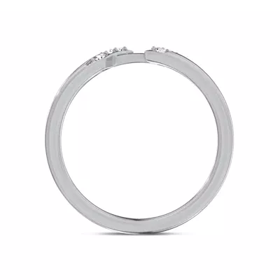 Versant Open Pavé Lab Diamond Band