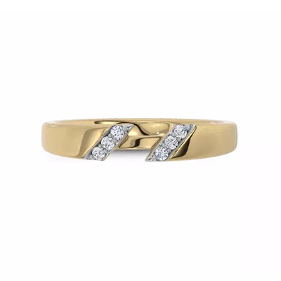Versant Open Pavé Lab Diamond Band