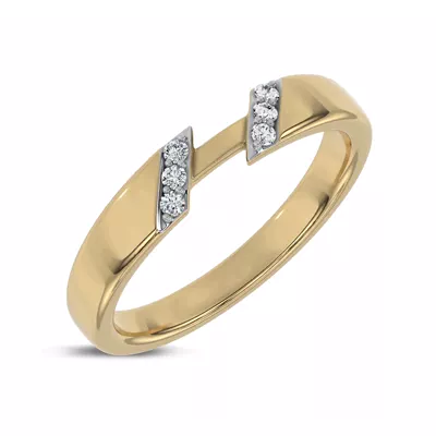 Versant Open Pavé Diamond Band
