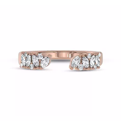 Ouvre Marquise Cascade Open Band