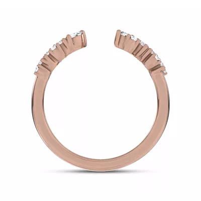 Ouvre Marquise Cascade Open Band