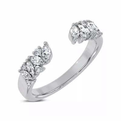 Ouvre Marquise Cascade Open Band