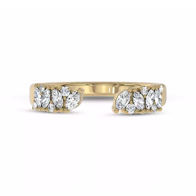 Ouvre Marquise Cascade Open Band
