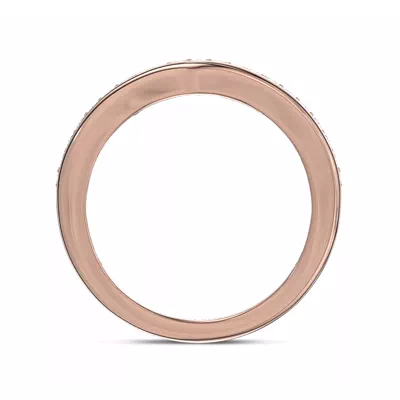 Strata Curved Pavé Diamond Band