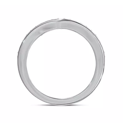 Strata Curved Pavé Diamond Band