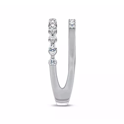 Marquise & Round Lab Diamond Enhancer Band