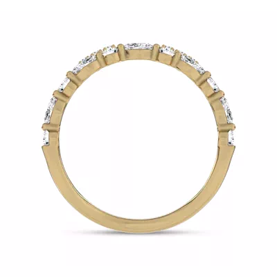 Marquise & Round Lab Diamond Enhancer Band