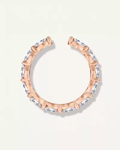 Ouvre Marquise Diamond Open Eternity Band