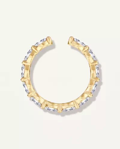 Ouvre Marquise Lab Diamond Open Eternity Band