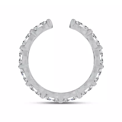 Ouvre Marquise Lab Diamond Open Eternity Band