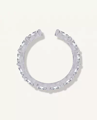 Ouvre Marquise Lab Diamond Open Eternity Band