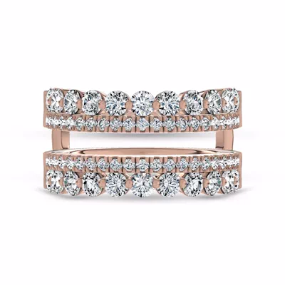 Dual Pavé Diamond Enhancer Band