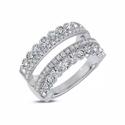 Dual Pavé Lab Diamond Enhancer Band