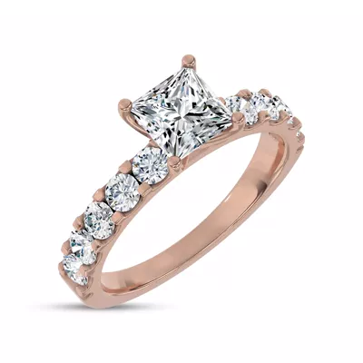 Jules Classic Lab Engagement Ring (.90ct. tw.)