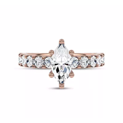 Jules Classic Lab Engagement Ring (.90ct. tw.)
