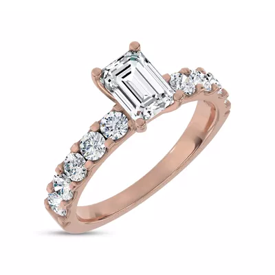 Jules Classic Lab Engagement Ring (.90ct. tw.)