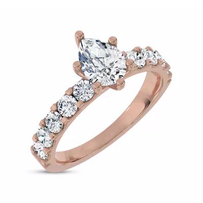 Jules Classic Lab Engagement Ring (.90ct. tw.)