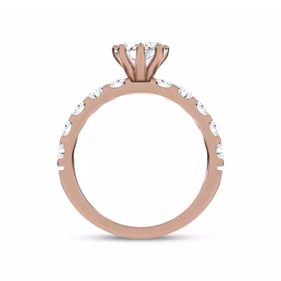 Jules Classic Lab Engagement Ring (.90ct. tw.)