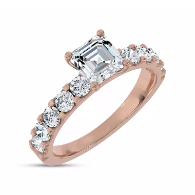Jules Classic Lab Engagement Ring (.90ct. tw.)