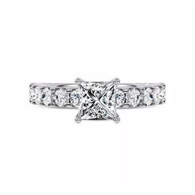 Jules Classic Lab Engagement Ring (.90ct. tw.)