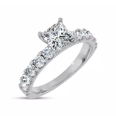 Jules Classic Lab Engagement Ring (.90ct. tw.)