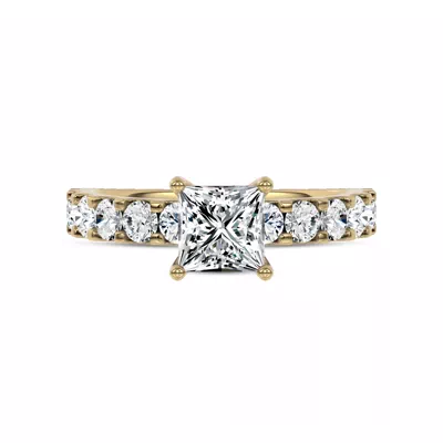 Jules Classic Lab Engagement Ring (.90ct. tw.)