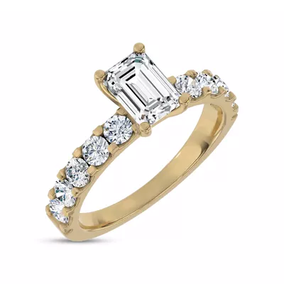 Jules Classic Lab Engagement Ring (.90ct. tw.)