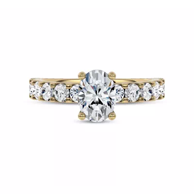 Jules Classic Lab Engagement Ring (.90ct. tw.)