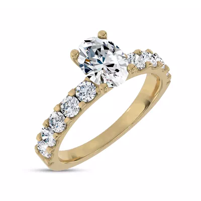 Jules Classic Lab Engagement Ring (.90ct. tw.)