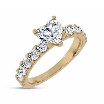 Jules Classic Lab Engagement Ring (.90ct. tw.)