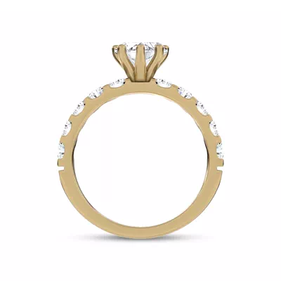Jules Classic Lab Engagement Ring (.90ct. tw.)