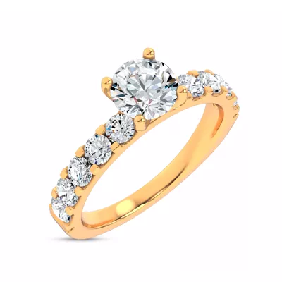 Jules Classic Diamond Engagement Ring (.90ct. tw.)